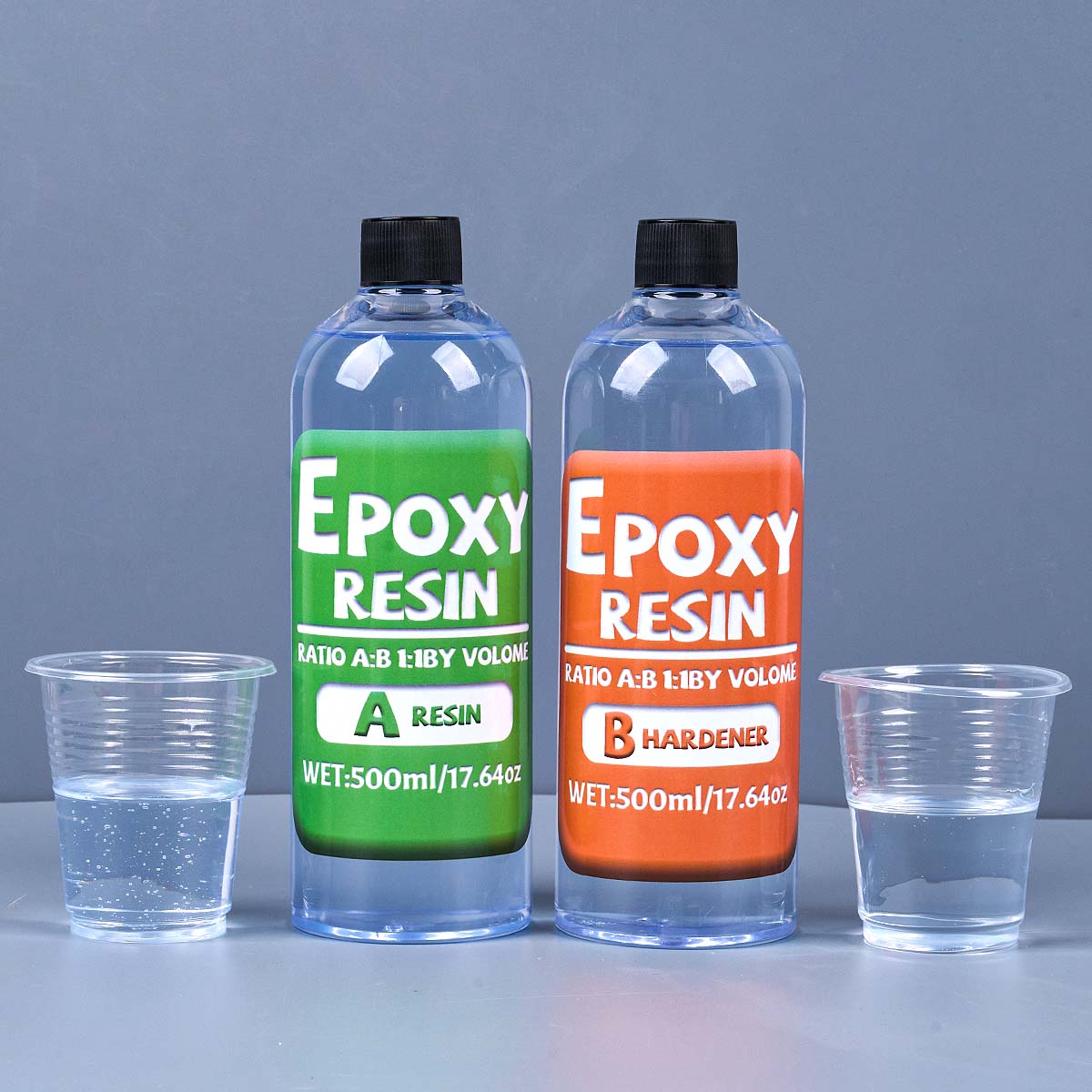 Resin Casting Mold - 1:1 verhouding epoxyhars kit anti-vergeling nieuw