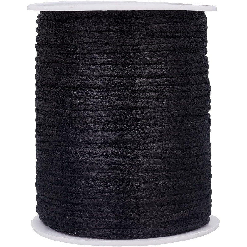Macrame Cord Cotton - 106 Meter Rattail Satijn Koorden 2Mm
