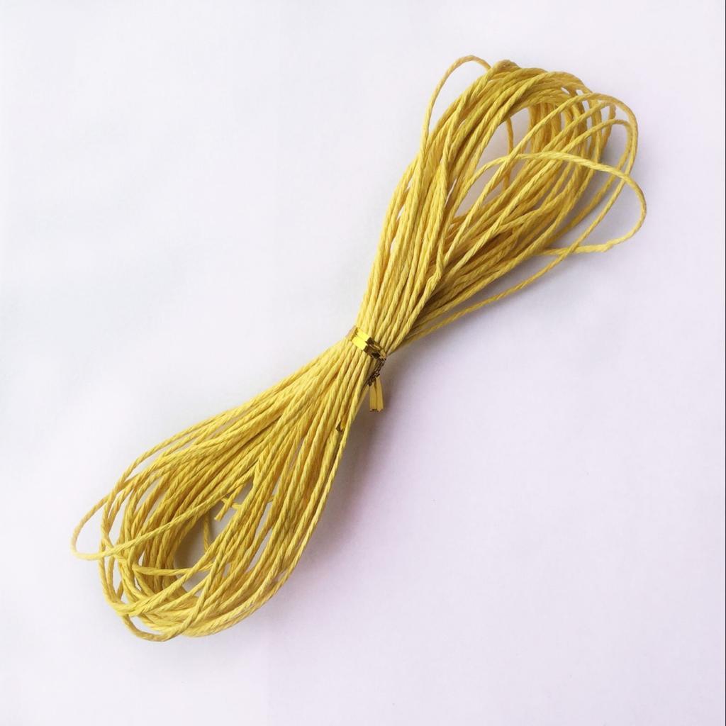 Macrame Cord Cotton - Gewaxt katoenen koord sieradenmaterialen set, dik
