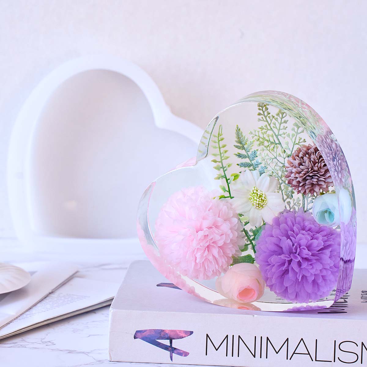 Grote liefde siliconen mal DIY - Resin Casting Mold recensie en prijs