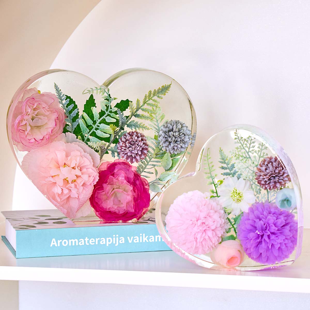 Grote liefde siliconen mal DIY - Resin Casting Mold recensie en prijs