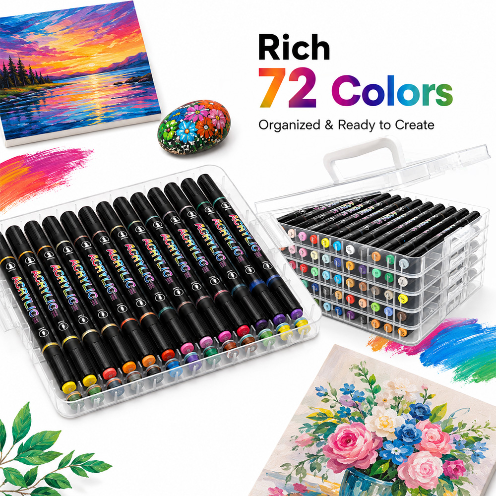 12/24/36/48/60/72 Kleuren Acry - Art Craft Classes recensie en prijs