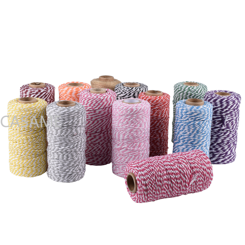 Meerdere kleurrijke draadkoord - Macrame Cord Cotton recensie en prijs