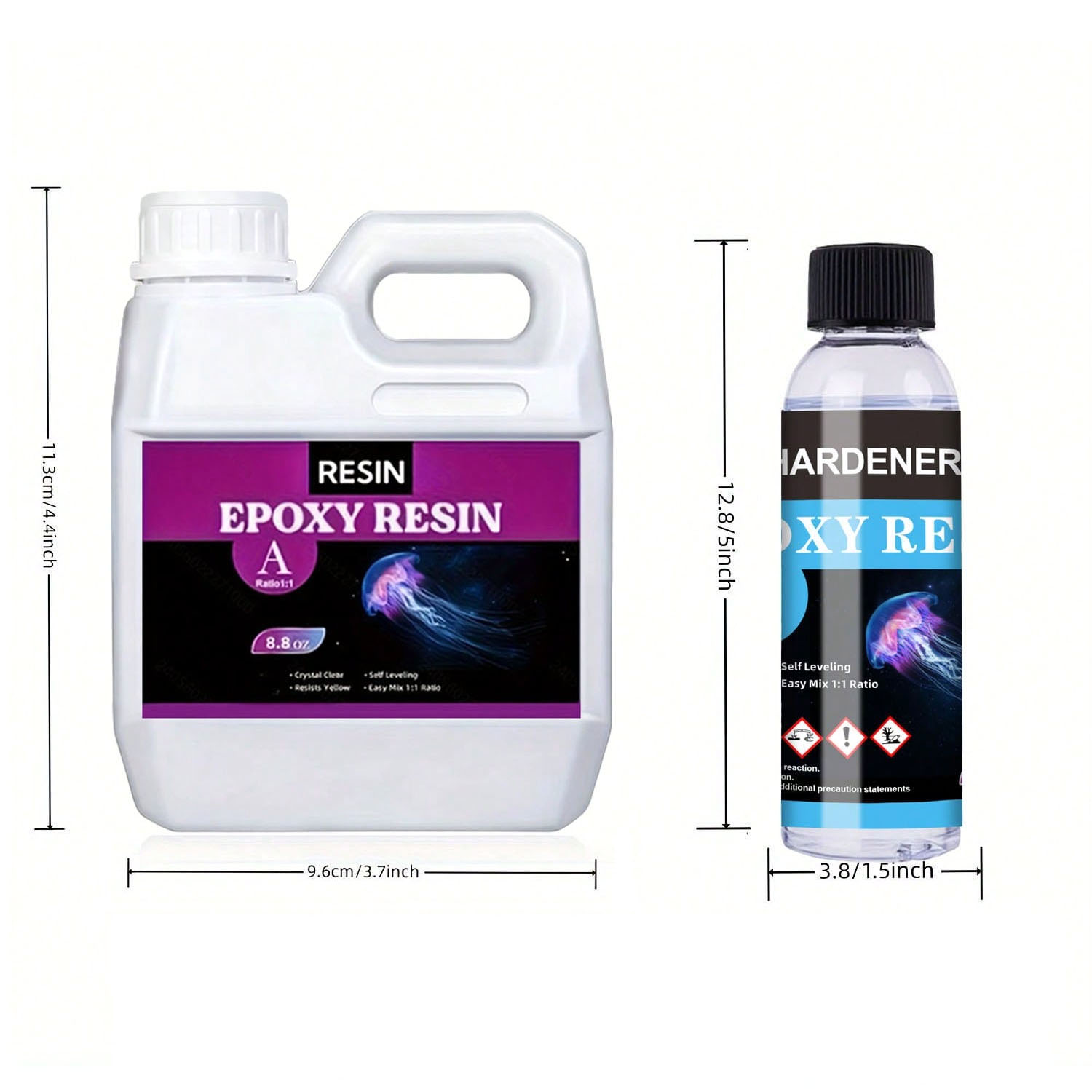125ml/250ml Kristalheldere Gie - Resin Casting Mold recensie en prijs