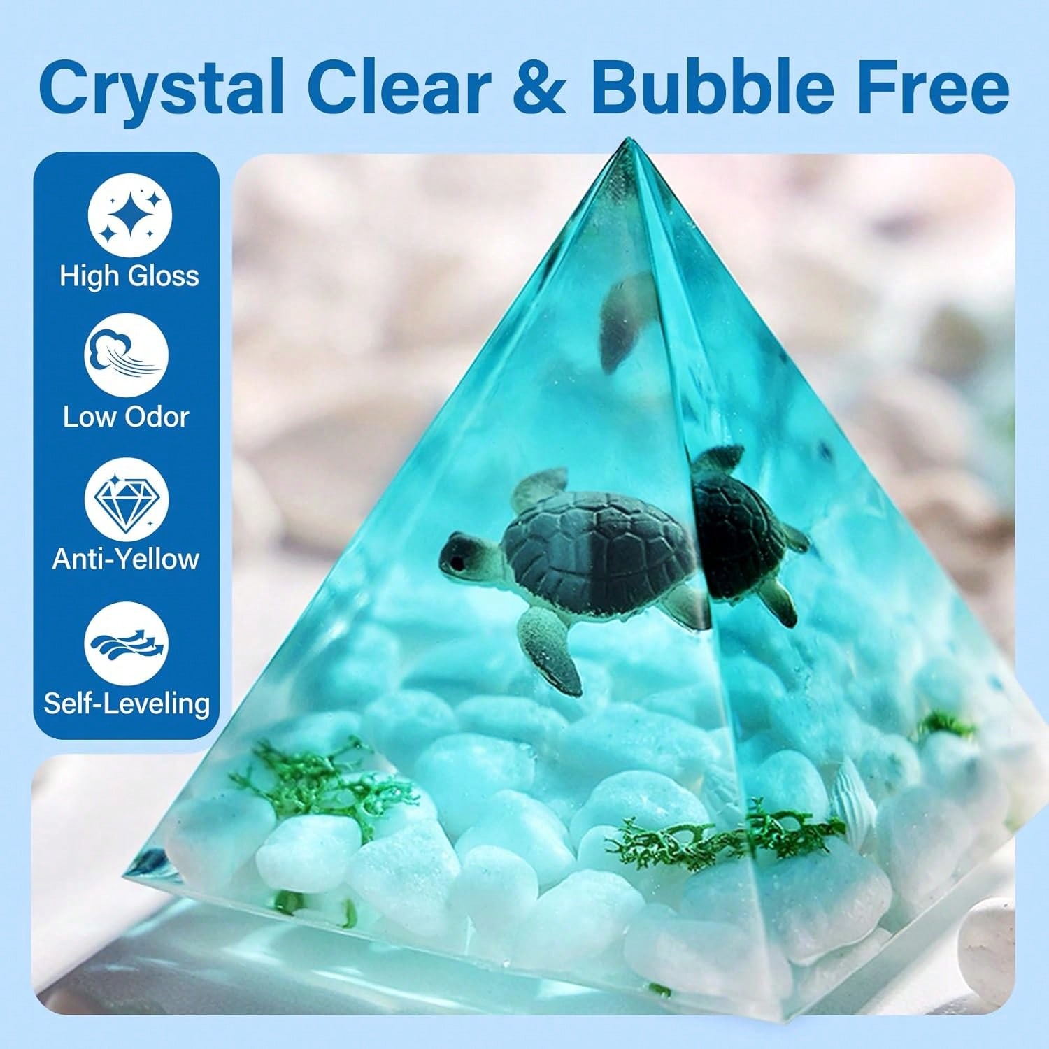 125ml/250ml Kristalheldere Gie - Resin Casting Mold recensie en prijs