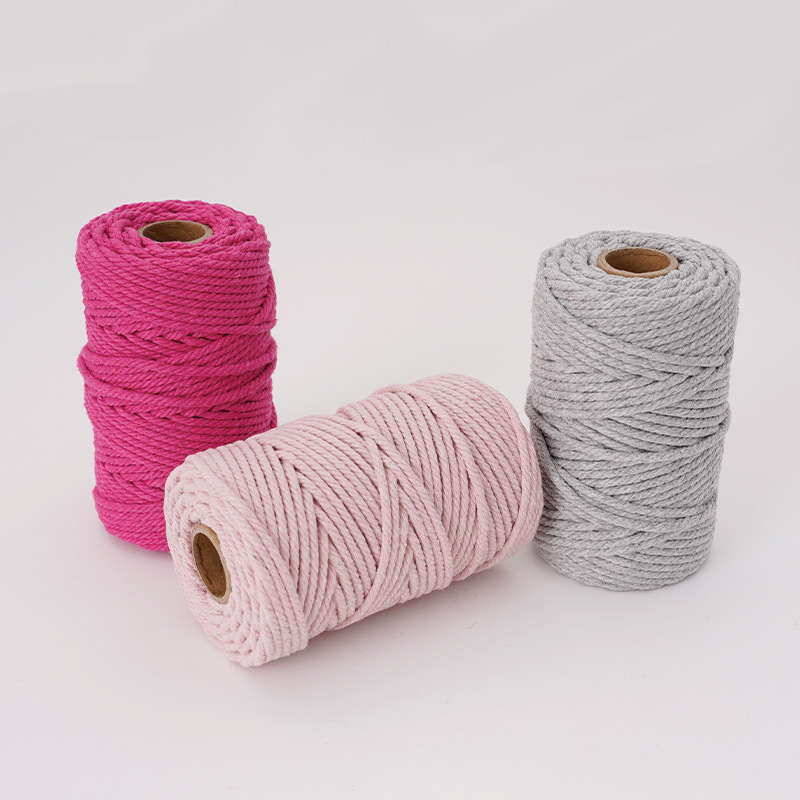 3 mm natuurlijk en kleurrijk k - Macrame Cord Cotton recensie en prijs
