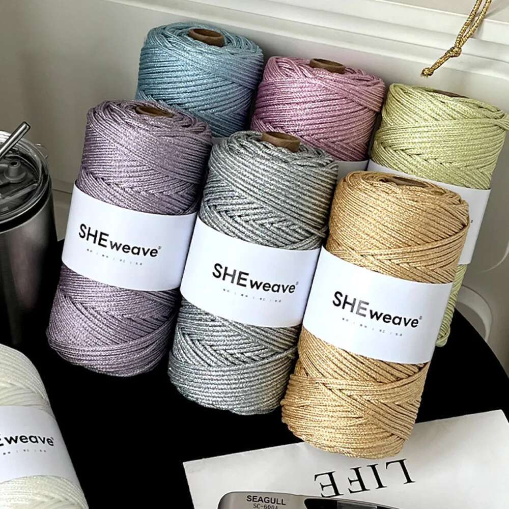 Goud glanzend 5,0 mm lichtgewi - Macrame Cord Cotton recensie en prijs