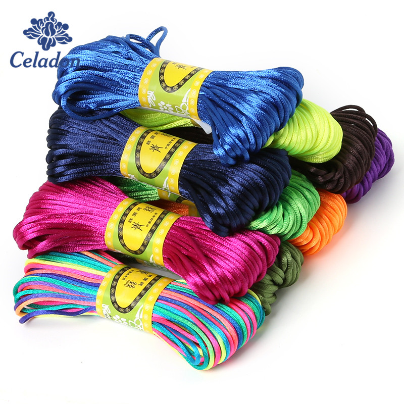 2Mm 20Meter Zacht Satijn Ratta - Macrame Cord Cotton recensie en prijs