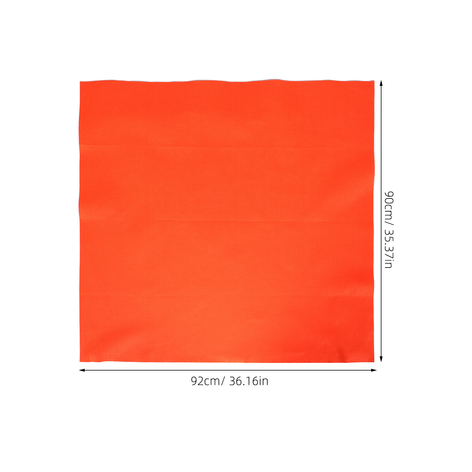 Oranje vilten stoffen vellen,  - Art Craft Classes recensie en prijs