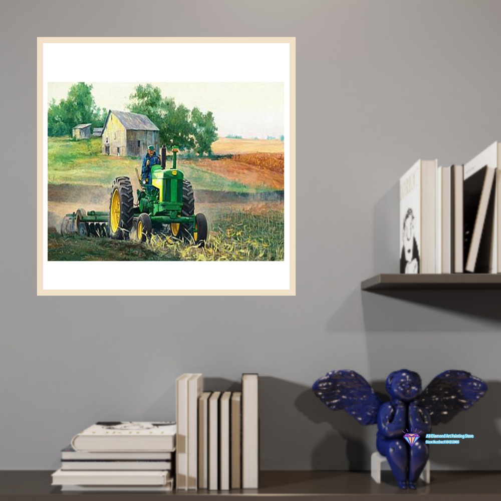 Tractor Landschap Vierkant Ron - Art Craft Gifts recensie en prijs