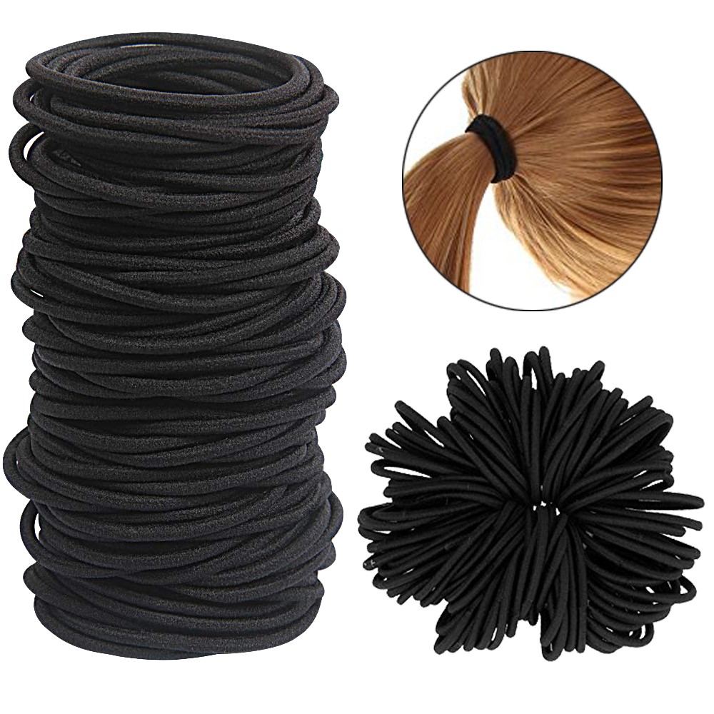 10/30/50pcs 4MM Zwarte Kleine  - Art And Craft Hair recensie en prijs