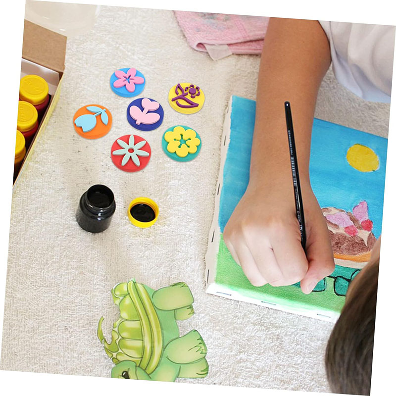 6 Stks/zak Schuimstempels Voor - Art Craft 4 Years Old recensie en prijs