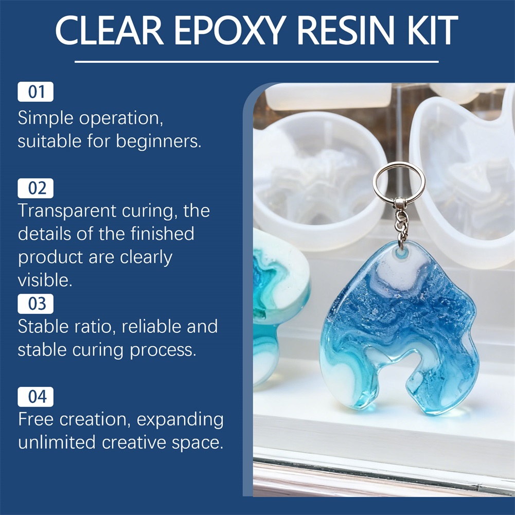 DIY Kristallen Heldere Epoxyha - Resin Casting Mold recensie en prijs